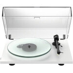 Platine vinyle pro ject t2w blanc satine + cellule sumiko rainier