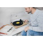 Platine vinyle tourne disque 33, 45 tr / min beige