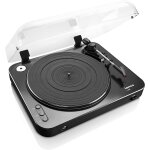 Platine vinyle tourne disque 33, 45 tr / min avec encodeur usb direct noir