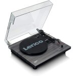 Platine vinyle tourne disque 33, 45 tr / min avec haut - parleurs intgrs noir