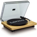 Platine vinyle tourne disque 33, 45 tr / min marron