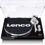 Platine vinyle tourne disque 33, 45 tr / min noyer noir