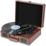 Platines vinyles, tourne disque vinyle bluetooth avec 33 / 45 / 78 rpm, 2 haut parleurs intgrs, enregistreme ...
