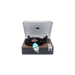 Platine vinyle tourne - disque vinyle ea wood haut - parleurs int�gr�s 40w pmpo - 33, 45 et 78 tours ...
