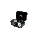 Platine vinyle tourne - disque evidence acoustics ea - pl100 - bk - haut - parleurs 20w pmpo - 33 45 ...