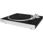 Platine vinyle victrola ortofon 2m red noir facade grise Platine vinyle victrola ortofon 2m red noir facade grise