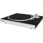 Platine vinyle victrola ortofon 2m red noir facade grise
