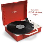 Platine vinyle victrola re - spin eco concue rouge Platine vinyle victrola re - spin eco concue rouge
