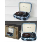 Platine vinyle vintage bluetooth 33 rpm 45 rpm 78 rpm stereo rca bluetooth� usb 10w pr�amplif int�gr� ...