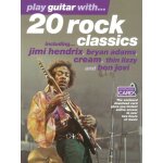 Play guitar with. . . 20 rock classics incl. jimi hendrix, cream, bryan adams, thin lizzy and bon jovi ...