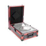 Plugger flight case cdj 3000 elite - noir - flight case pour lecteur dj cdj 3000 - coque rigide - protection ...