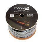 Plugger hp cable 100m - 2 x 2. 5mm - noir - c�ble pour enceintes - 2 conducteurs torsad�s cuivre pur ...