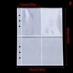 Pochettes intérieures transparentes pour album photo, classeur a5, recharge pour cartes kpop druo, carte ... Pochettes intérieures transparentes pour album photo, classeur a5, recharge pour cartes kpop druo, carte ...