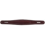 Poign�e d'amplificateur pure vintage - marron, cuir cousu