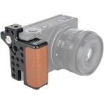 Poigne latrale en cuir antidrapante pour appareil photo sigma fp / fpl, avec trous filets arri 3 ...