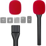 Poigne micro dji - interview adaptateur go de micro main sans fil pour rode wireless go ii, support ...