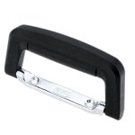 Poigne de remplacement de 64mm pour sac de voyage, bote a outils, tiroir de guitare, mobilier, noir ...