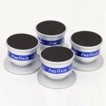 Pointes de choc pour amplificateur de haut - parleur, coussretours de support de pieds d'isolation, enregistre ...