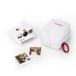 Polaroid - housse rigide pour appareil photo instantan go - matriaux rsistants - blanc