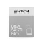 Polaroid originals - 4677 - pack de 8 photos instantanees n&b cadre blanc pour polaroid type sx - 70 ...