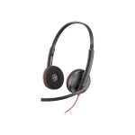 Poly blackwire 3220 - blackwire 3200 series - micro - casque - sur - oreille - filaire - usb - c - noir ...