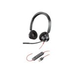 Poly blackwire 3320 - 3300 series - micro - casque - sur - oreille - filaire - usb
