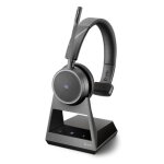 Poly voyager 4220 - 2 - way - office series - micro - casque - sur - oreille - bluetooth - sans fil - ...