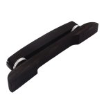 Pont de guitare en ebne, points de cuivre noirs pour hofner archtop, accessoire de guitare de jazz