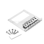 Pont de guitare electrique 6 cordes, 1 ensemble, selle carr�e pour guitare telecaster, livraison directe ...