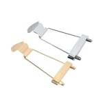 Pont en m�tal a 6 cordes pour pi�ces de guitare creuse, instrument de musique