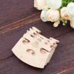 Pont de violon en bois d'�rable, 4 pi�ces, pour 4 / 4 a 3 / 4, accessoires d'instruments, cordes, outils ...