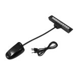 Portable 10 led clip sur pupitre pince lumire chambre bureau lampe de lecture ac 110 v 220 v 1 #