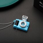 Porte - cls avec mini appareil photo led, son lumineux, collier pendentif, jouets cratifs, simulation ...