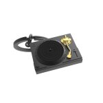 Porte - clés tourne disque platine vinyle Porte - clés tourne disque platine vinyle
