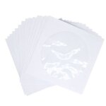 Porte - enveloppe en papier avec fentre transparente, pocommuniste pour dvd t - cd, dvd cd media, rabat ...