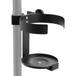 Porte - gobelet pour micro et pupitre noir msa89 - bk