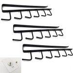 Porte - gobelet suspendu 3 pices, crochets de rangement d'armoire suspendus, porte - lunettes suspendu ...