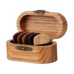 Porte - médiator de guitare avec médiator en bois, vitrine de médiator de guitare en bois, mini guitar ... Porte - médiator de guitare avec médiator en bois, vitrine de médiator de guitare en bois, mini guitar ...
