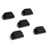 Porte - m�diator de guitare en caoutchouc (lot de 5) porte - m�diator pour guitare - plac� entre la 3�me ...