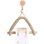 Porte - mouchoirs en corde de chanvre, suspension crative pour papier toilette, style rtro fait main ...