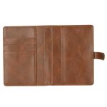 Porte - passeport multifonctionnel en cuir pu, couverture de portefeuille de grande capacit� pour les ...