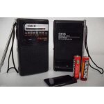 Poste radio de poche style retro 2 band am / fm alimentation piles