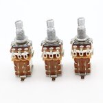 Pot de guitare basse, 3 pices, potentiomtre de pousse et de traction, tonalit de volume, court manche ...