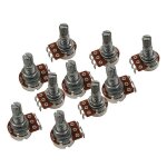 Pots de guitare de petite taille potentiom�tres b250k pour pi�ces de basse de guitare (pack de 10)