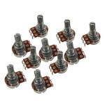 Pots de guitare de petite taille potentiomtres b250k pour pices de basse de guitare (pack de 10)