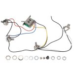 Pots pour guitare strat pr�c�bl� 1 volume 2 contr�le de tonalit� 5 voies commutateur 3 - 500k pot