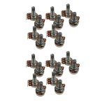 Potentiomtres b500k de guitare de petite taille pour pices de basse de guitare (pack de 20)