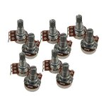 Potentiomètres de guitare pots petite taille b500k pour guitares basses (pack de 10) Potentiomètres de guitare pots petite taille b500k pour guitares basses (pack de 10)