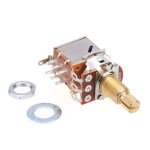 Potentiomtre, interrupteur de pousse et de traction cannel, arbre de pot dpdt 25mm, pices de volume ...