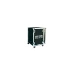 Power acoustics - fc 12 - flight case 12u avec roulettes Power acoustics - fc 12 - flight case 12u avec roulettes